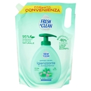 Fresh & Clean Sapone Liquido Igienizzante con Antibatterico Tè Verde e Verbena Ecoricarica 1000 ml